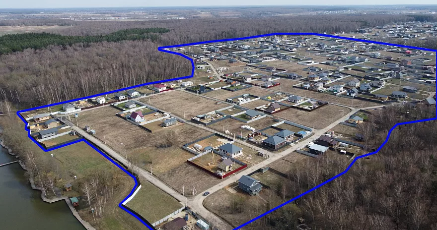 Фото коттеджный поселок Земляничная поляна